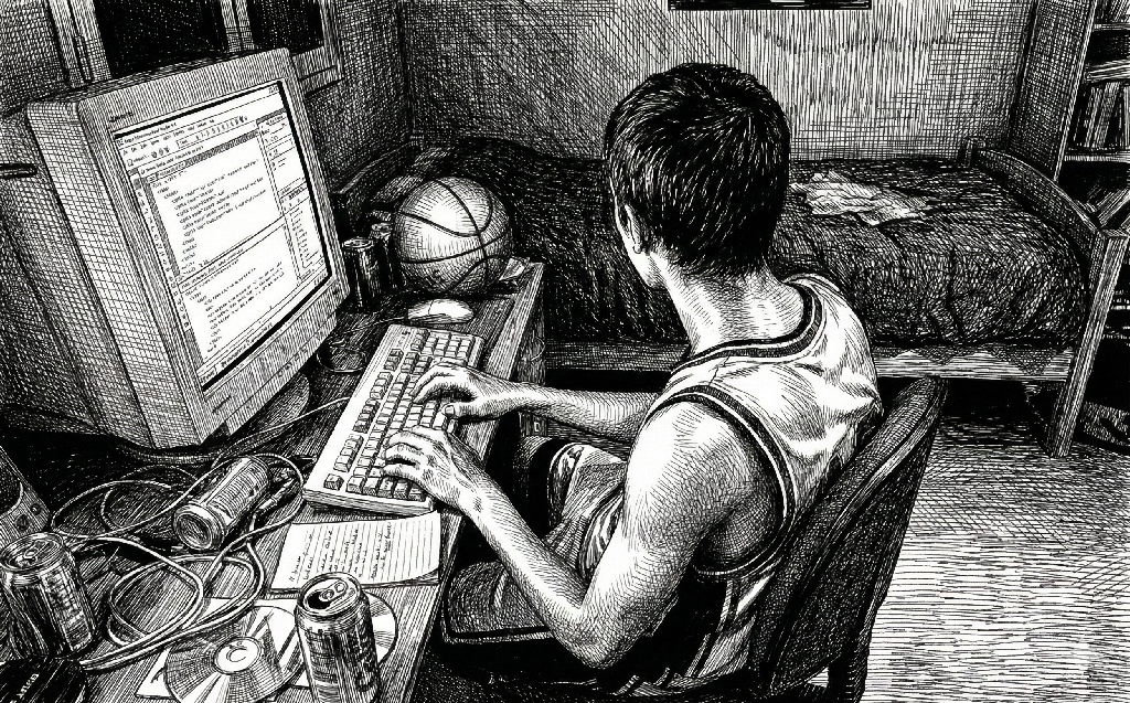Captura de pantalla de sitio web antiguo